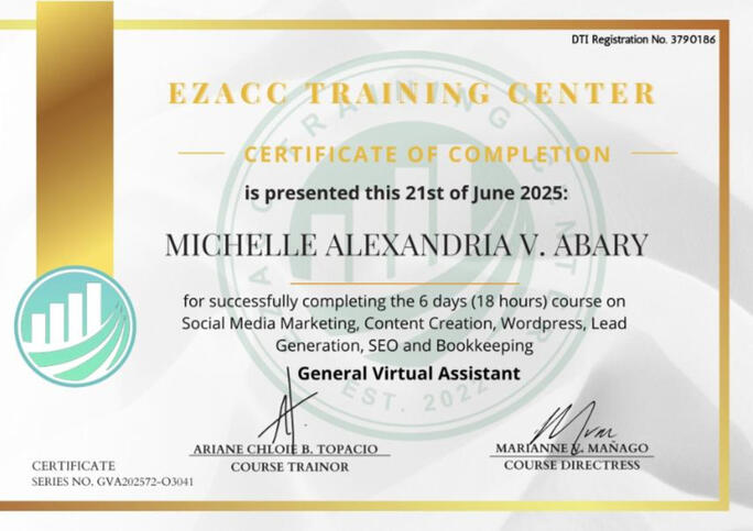 General Virtual Assistant